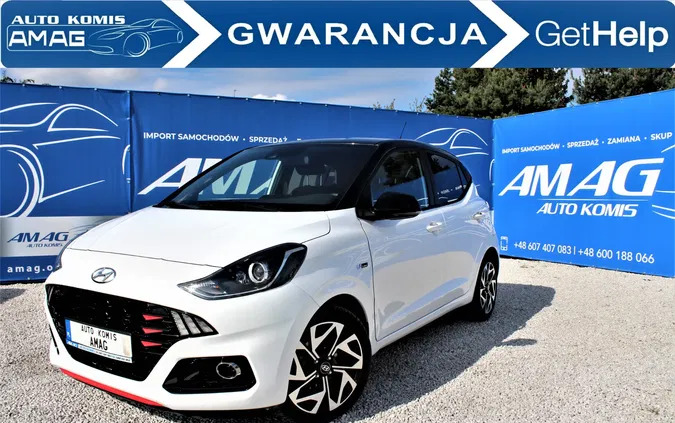 samochody osobowe Hyundai i10 cena 57800 przebieg: 10000, rok produkcji 2021 z Chmielnik